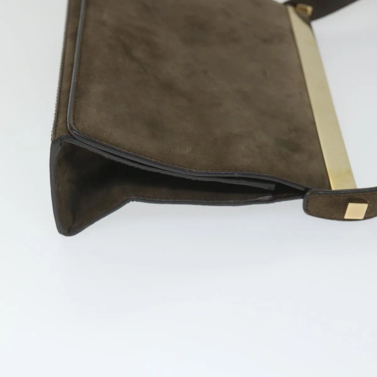 GUCCI Shoulder Bag Suede Brown 001 2058 1928 0 1288