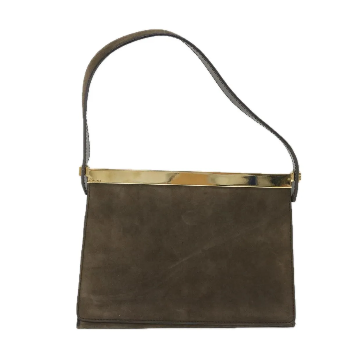 GUCCI Shoulder Bag Suede Brown 001 2058 1928 0 1288