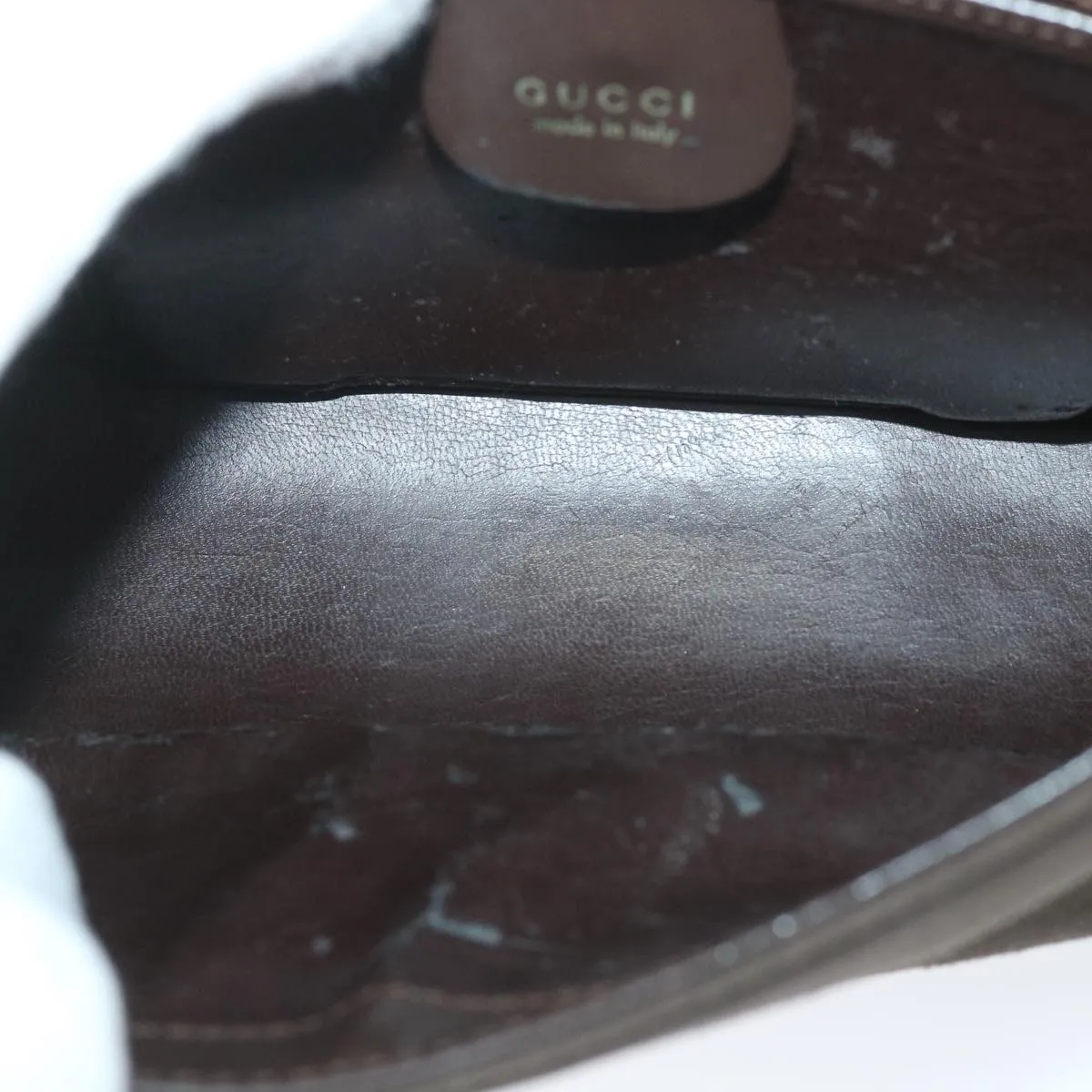 GUCCI Shoulder Bag Suede Brown 001 2058 1928 0 1288
