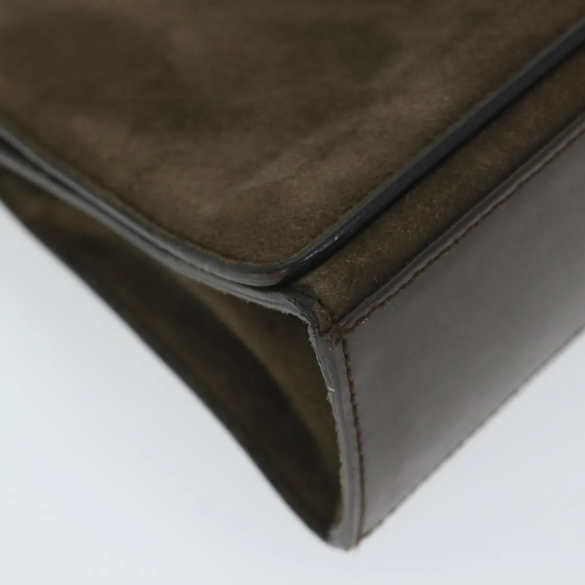GUCCI Shoulder Bag Suede Brown 001 2058 1928 0 1288