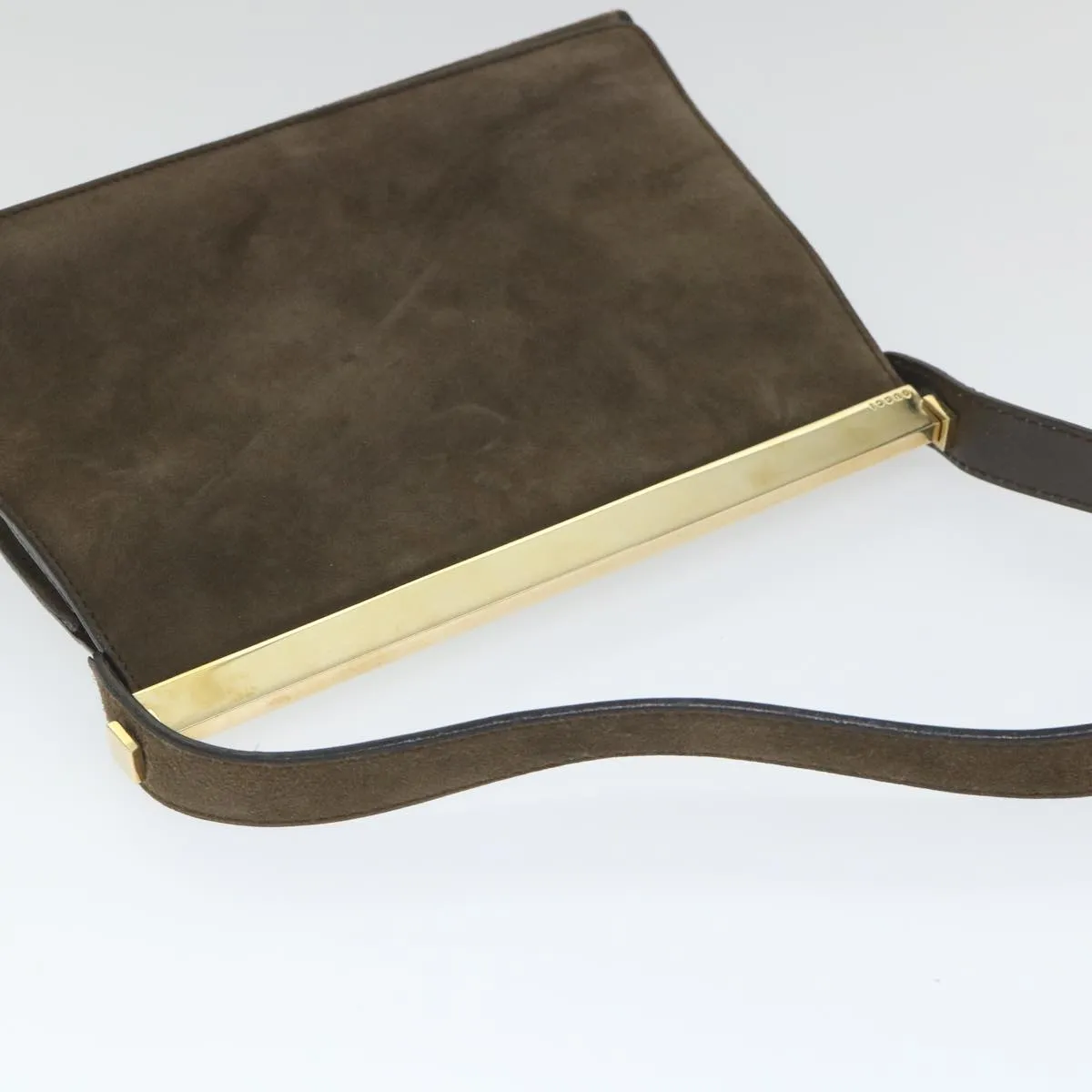 GUCCI Shoulder Bag Suede Brown 001 2058 1928 0 1288