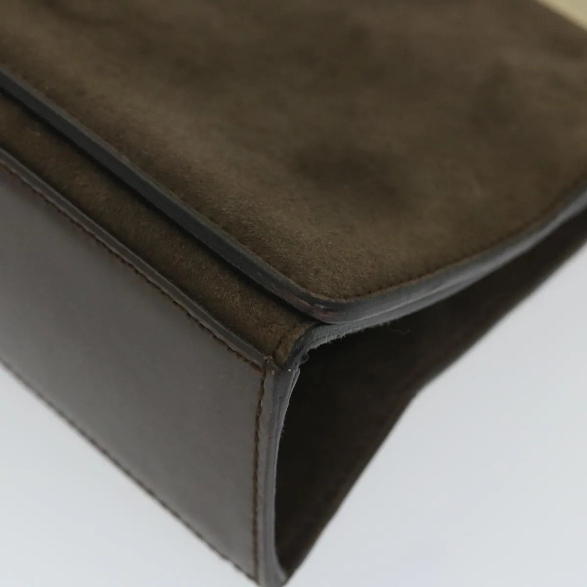 GUCCI Shoulder Bag Suede Brown 001 2058 1928 0 1288