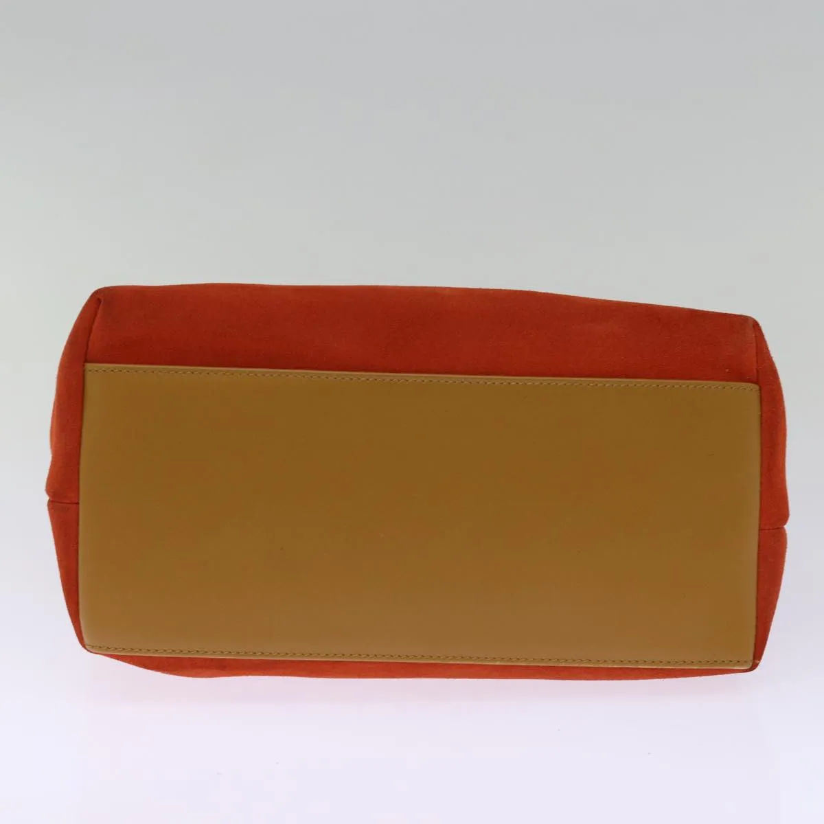 GUCCI Shoulder Bag Suede Orange 001 3386  75992