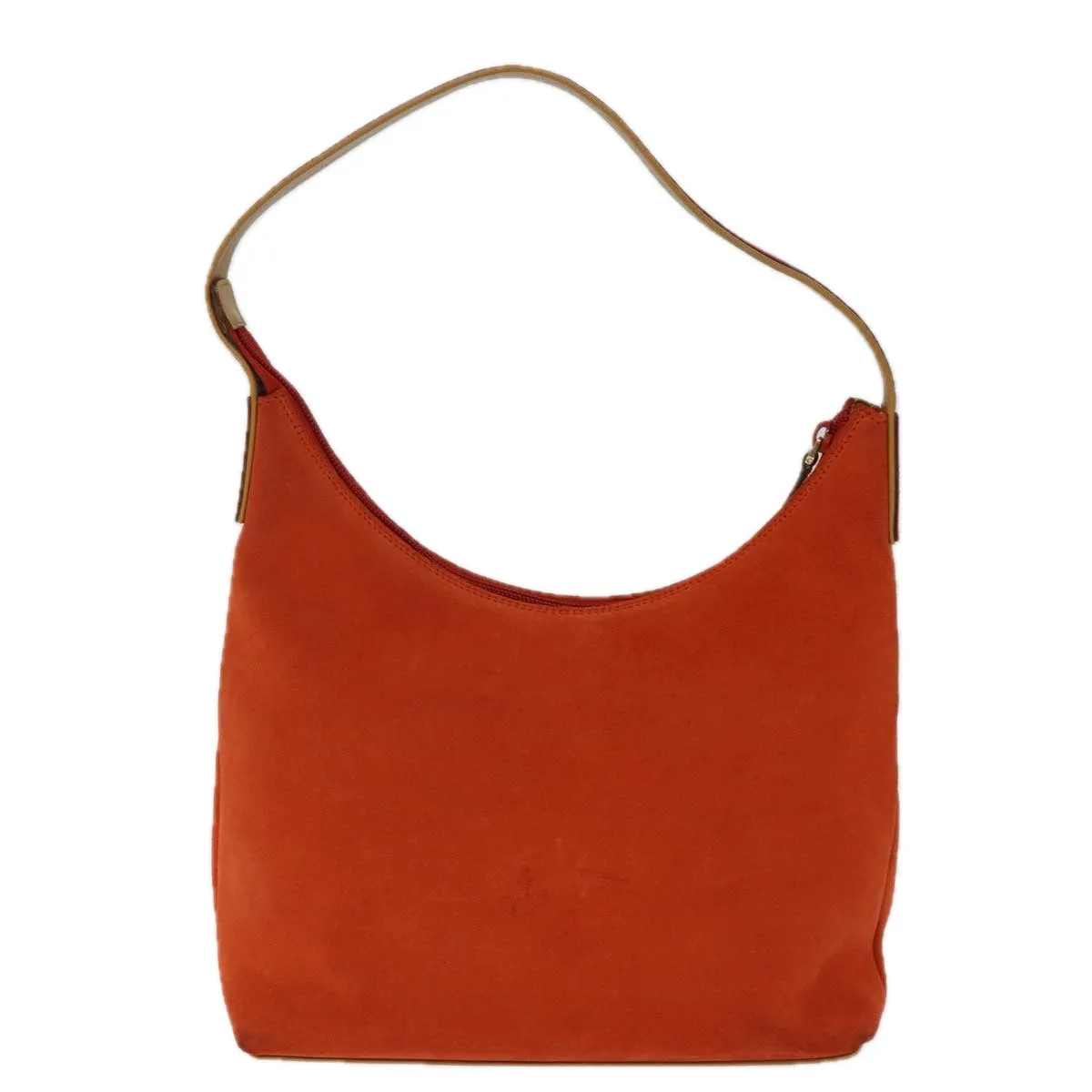 GUCCI Shoulder Bag Suede Orange 001 3386  75992