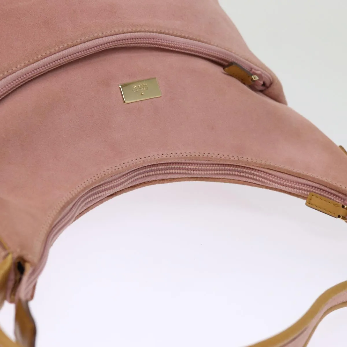 GUCCI Shoulder Bag Suede Pink 001 3386 1705  77012