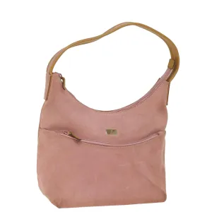 GUCCI Shoulder Bag Suede Pink 001 3386 1705  77012