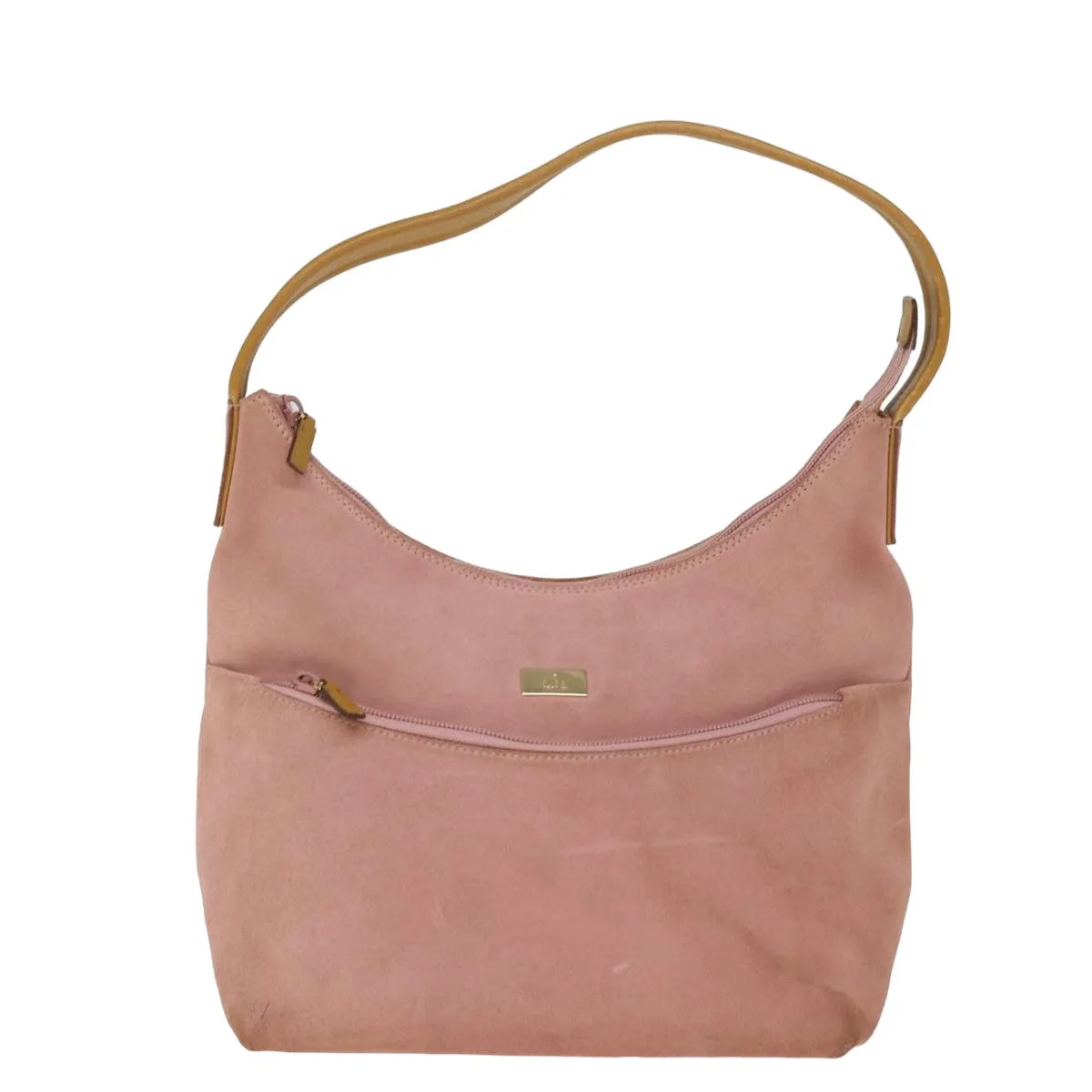 GUCCI Shoulder Bag Suede Pink 001 3386 1705  77012