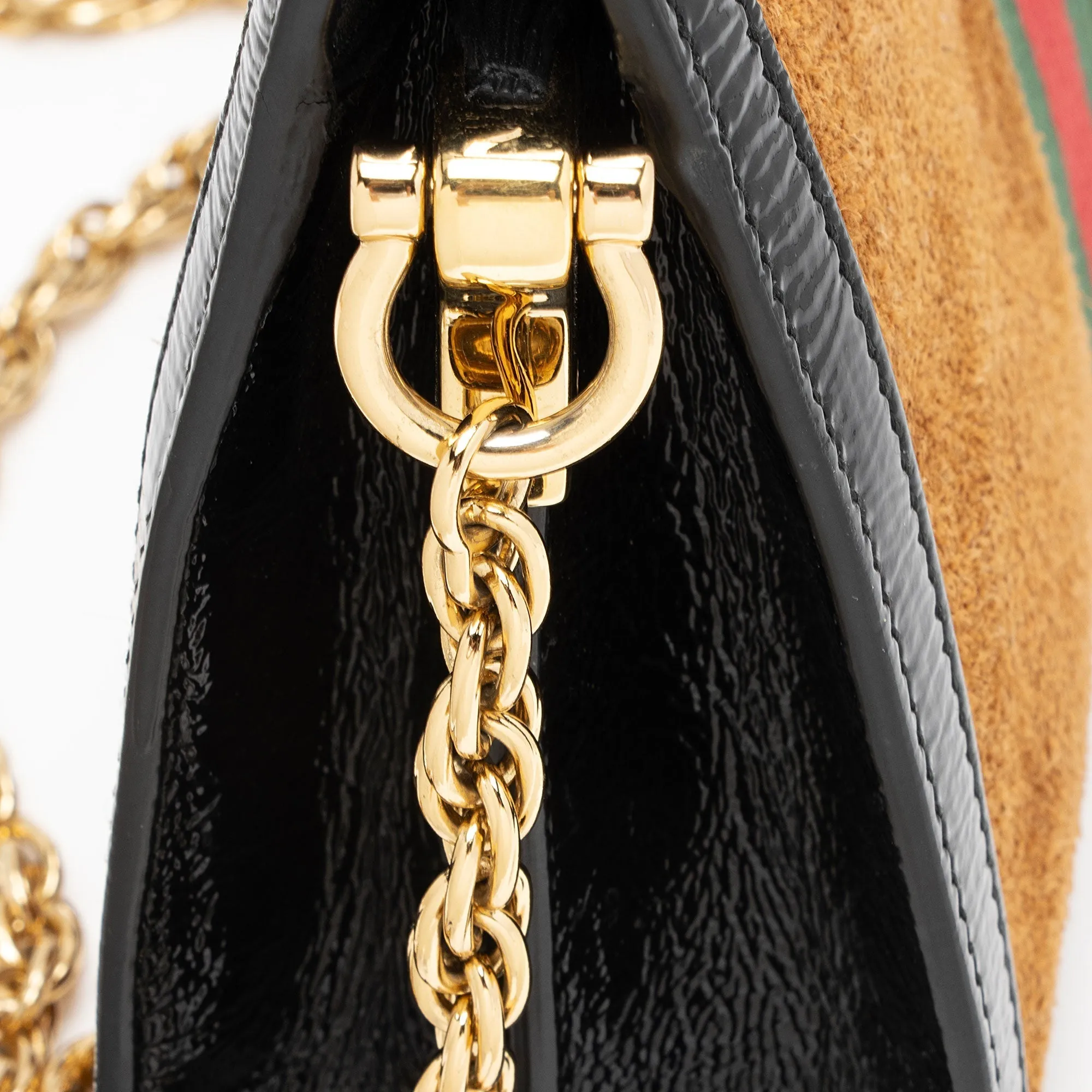 Gucci Suede Ophidia Small Shoulder Bag (SHF-1rb87i)