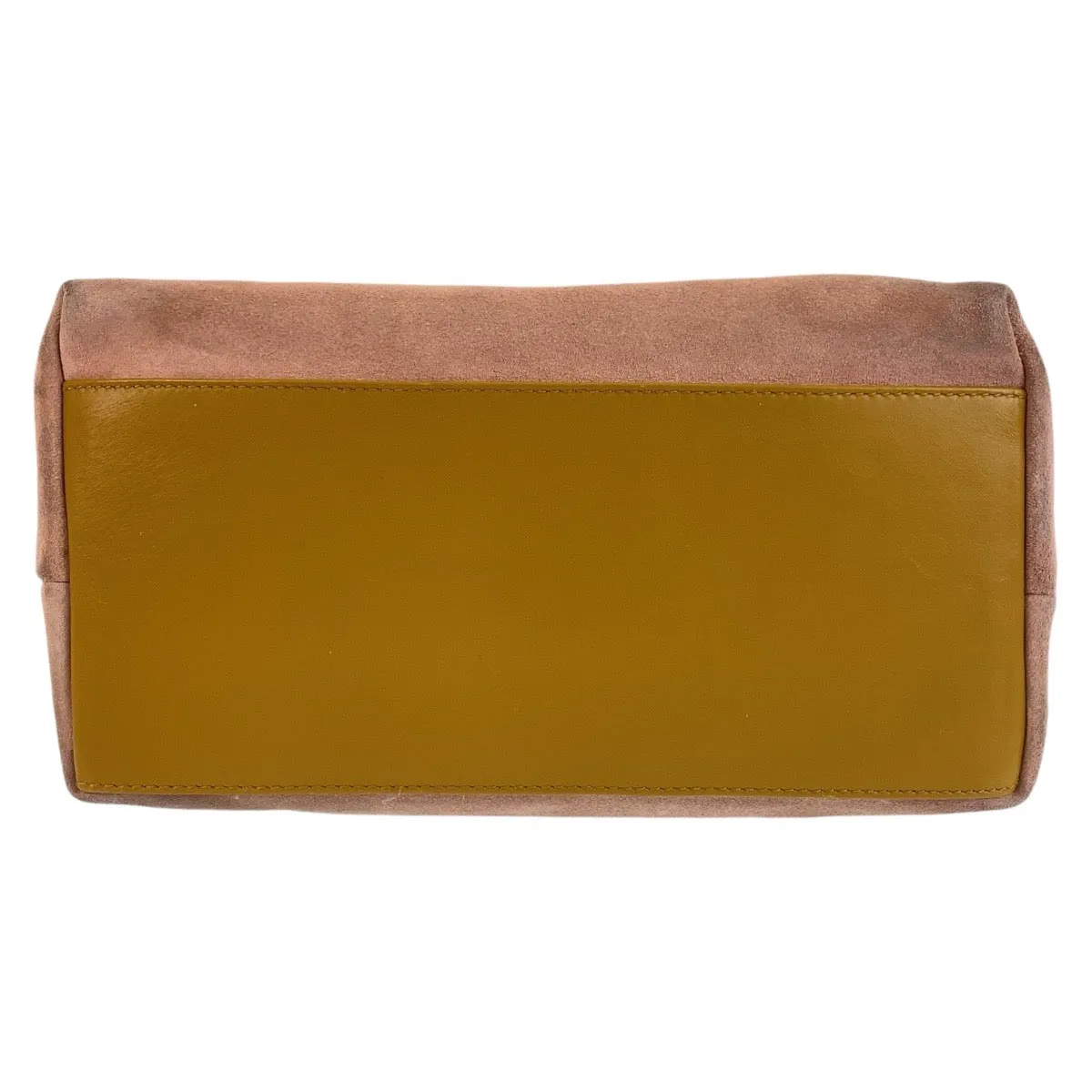 Gucci Suede Shoulder Bag Pink Gold Hardware