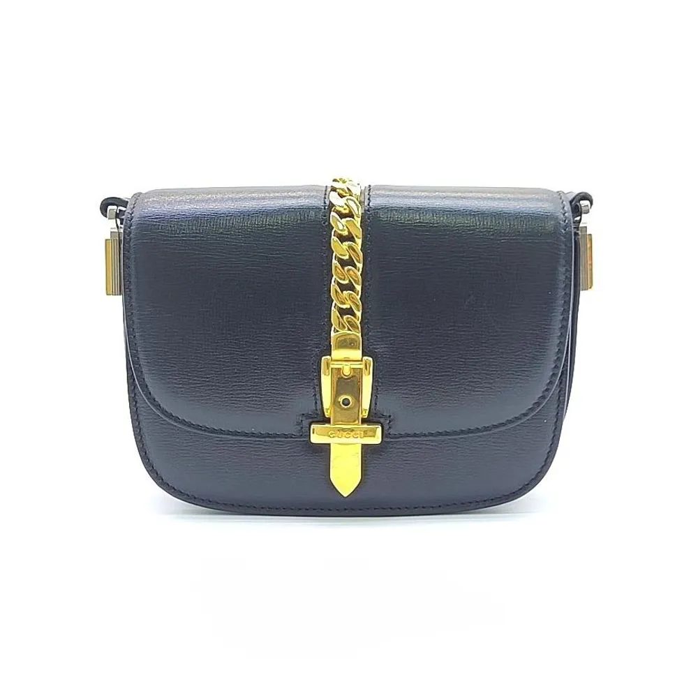 Gucci Sylvie 1969 Mini Shoulder Bag (615965) (5005006)