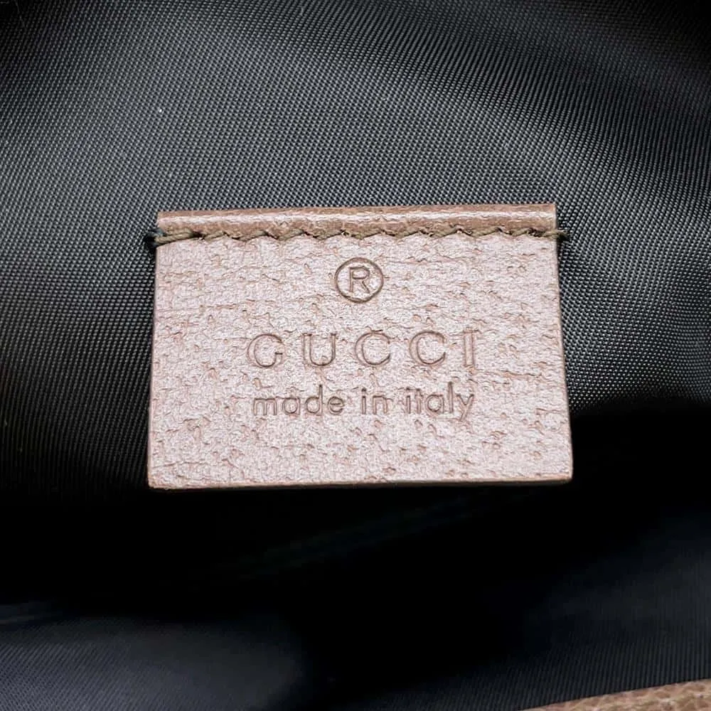 GUCCI The North Face Collaboration Backpack Black/White650288 Nylon Leather