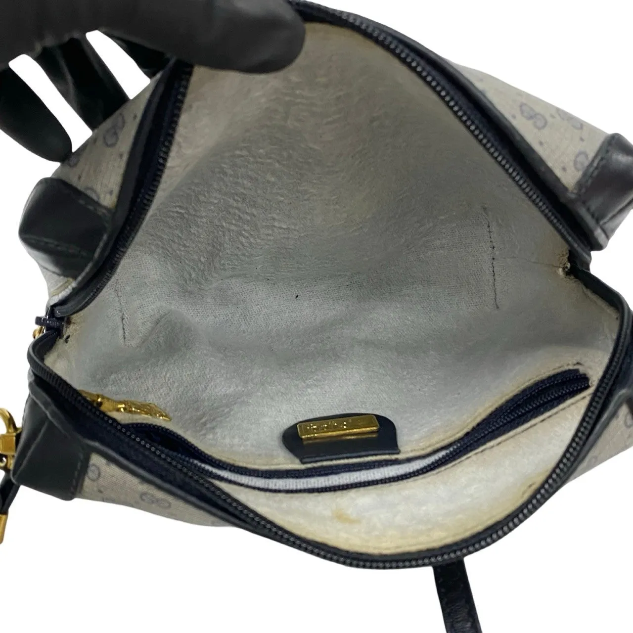 Gucci Vintage Micro GG Leather Shoulder Bag