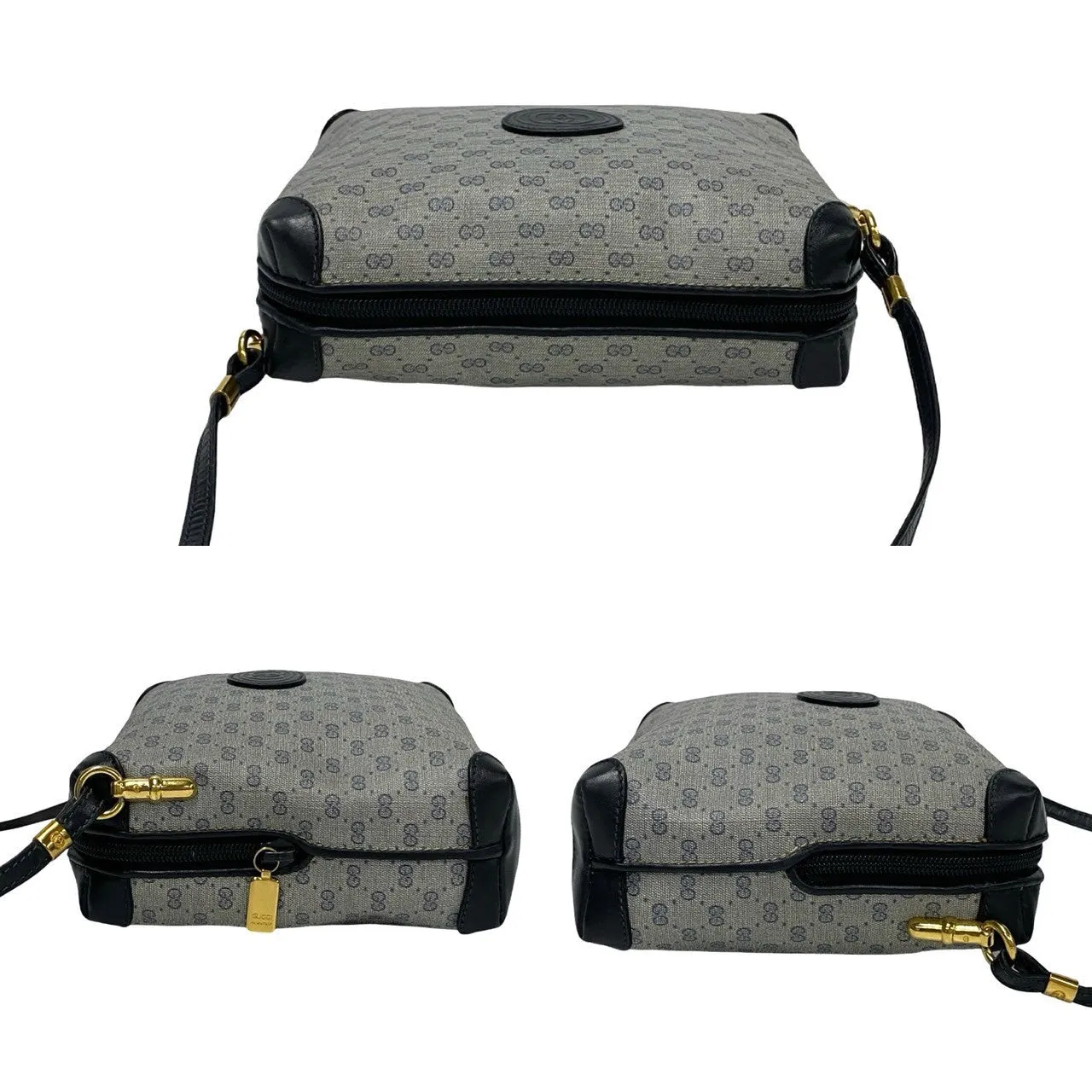 Gucci Vintage Micro GG Leather Shoulder Bag