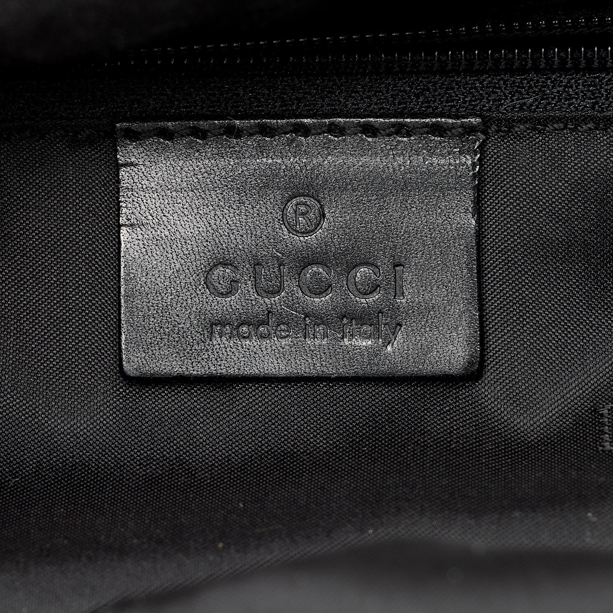 Gucci Vintage Nylon Backpack (SHF-B0jNII)