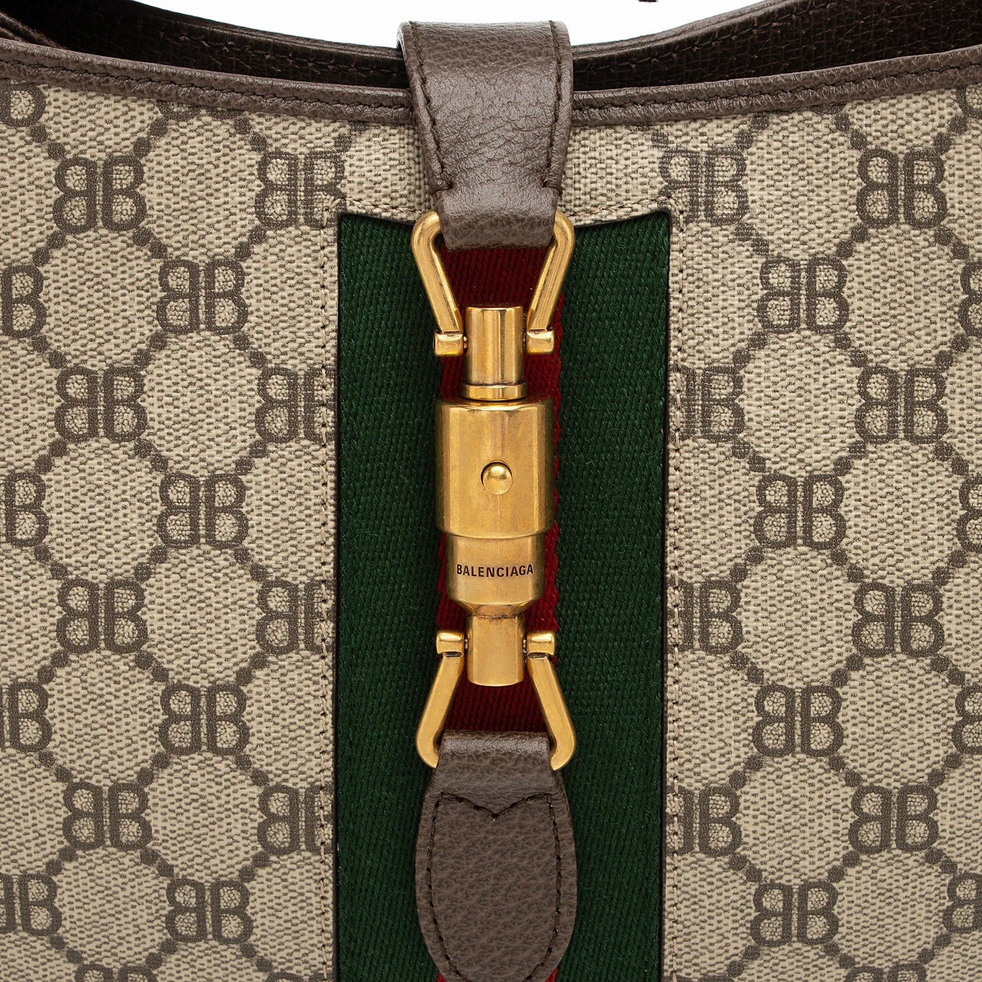Gucci x Balenciaga BB Supreme The Hacker Project Jackie Small Shoulder Bag (SHF-sYMJzJ)