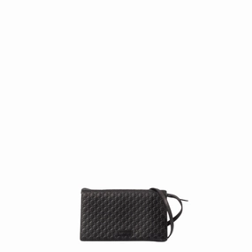 Gucci Embossed Microguccissima Wallet On Crossbody Strap