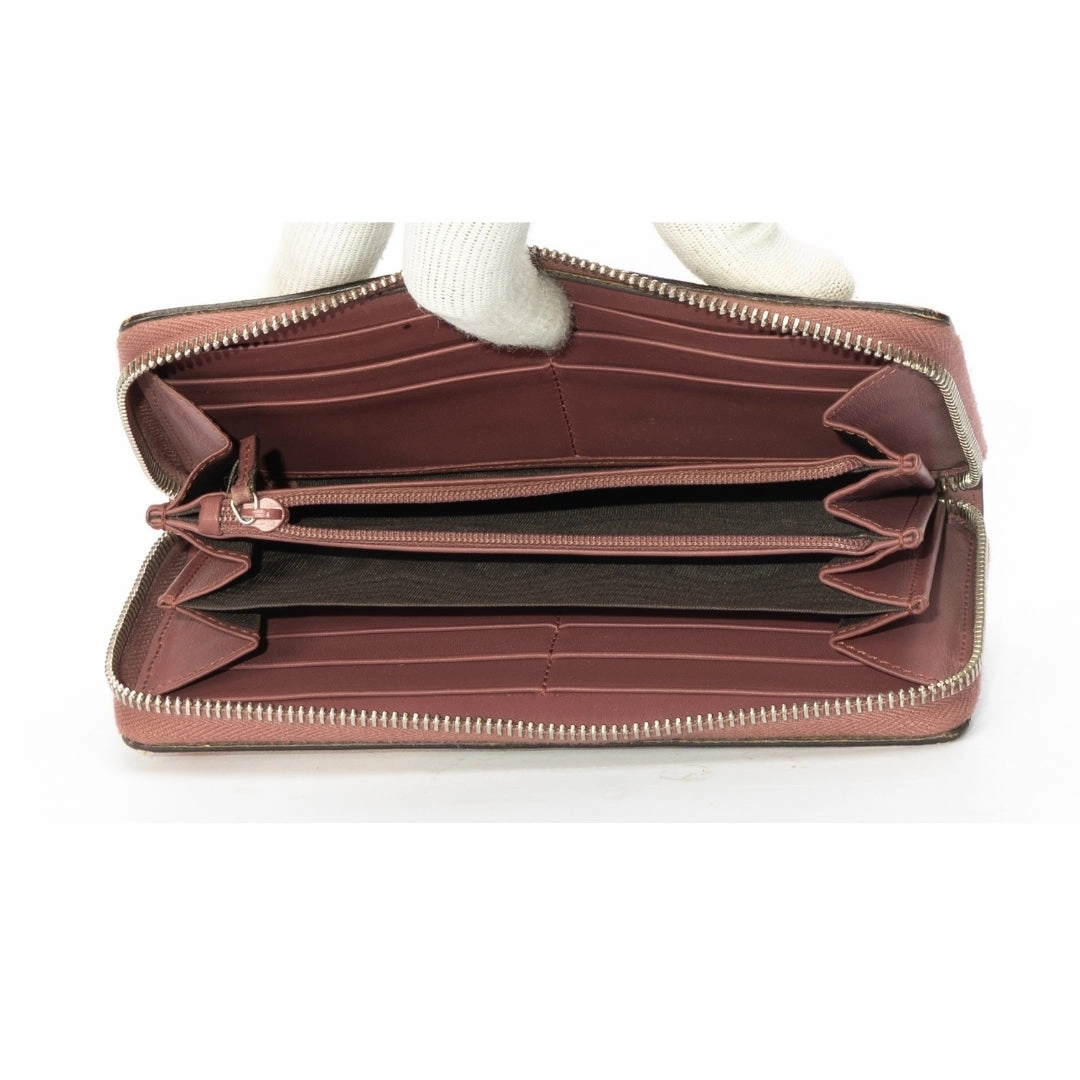 Gucci GG Blooms Supreme Zip Around Wallet