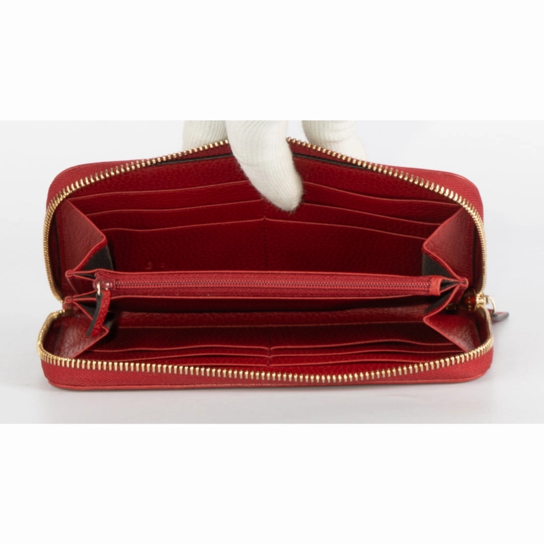 Gucci GG Canvas Zip Around Wallet
