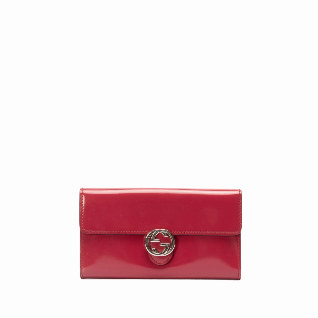 Gucci Interlocking G Flap Wallet
