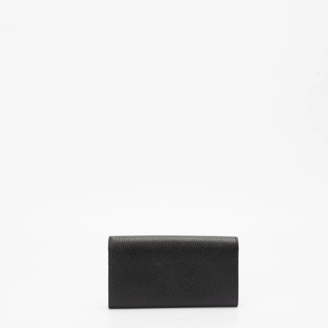 Gucci Leather Soho Continental Flap Wallet