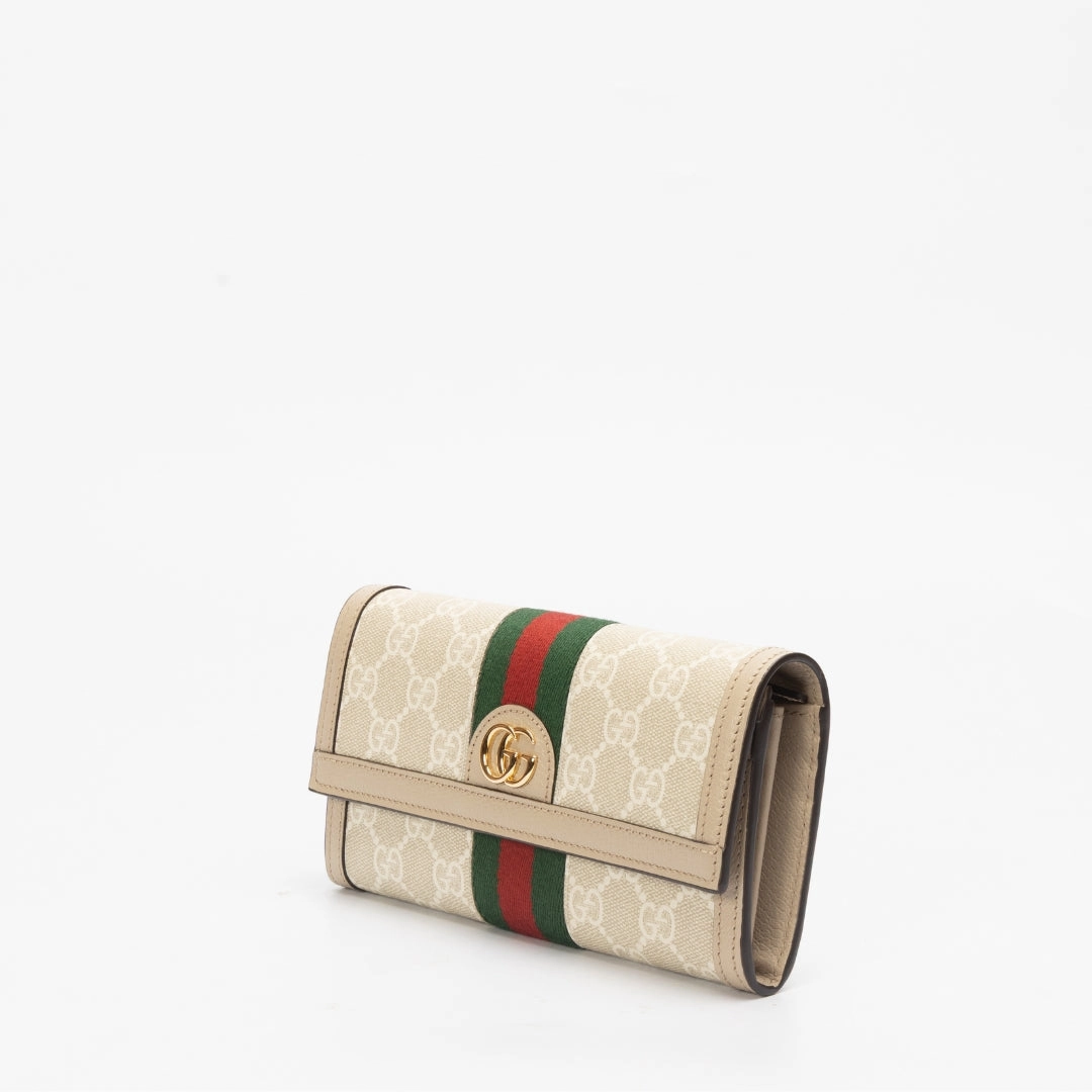 Gucci Ophidia GG Supreme Continental Wallet