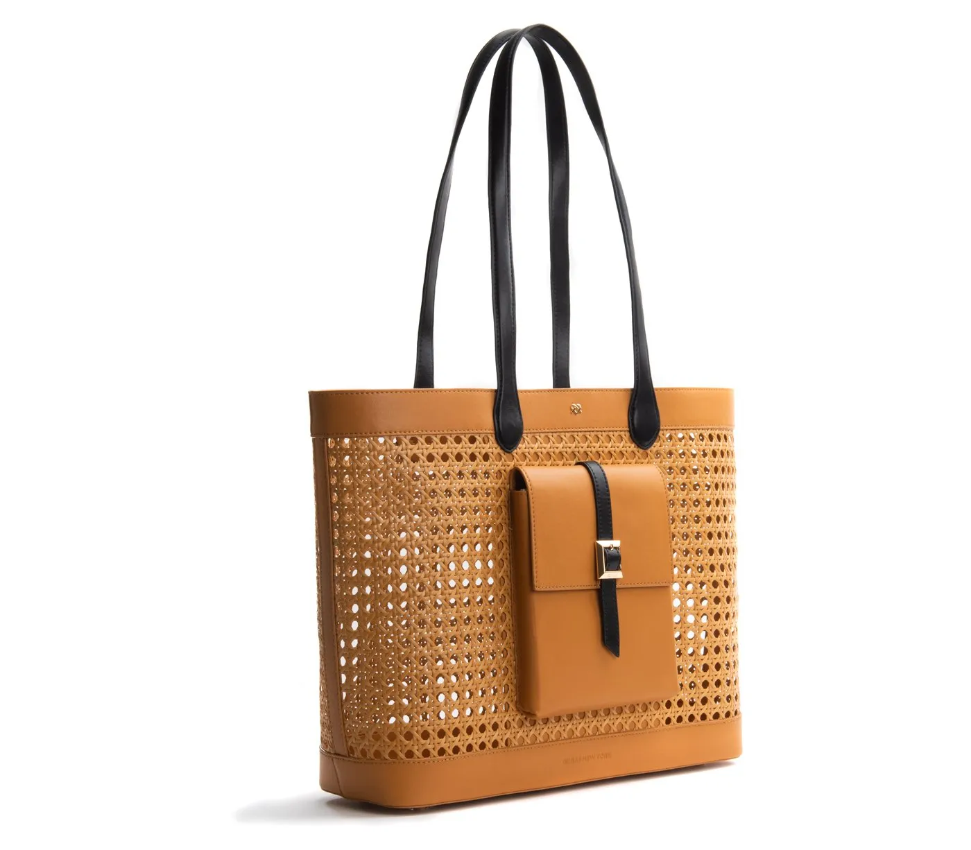 Gunas New York St. Tropez Tan Straw Tote