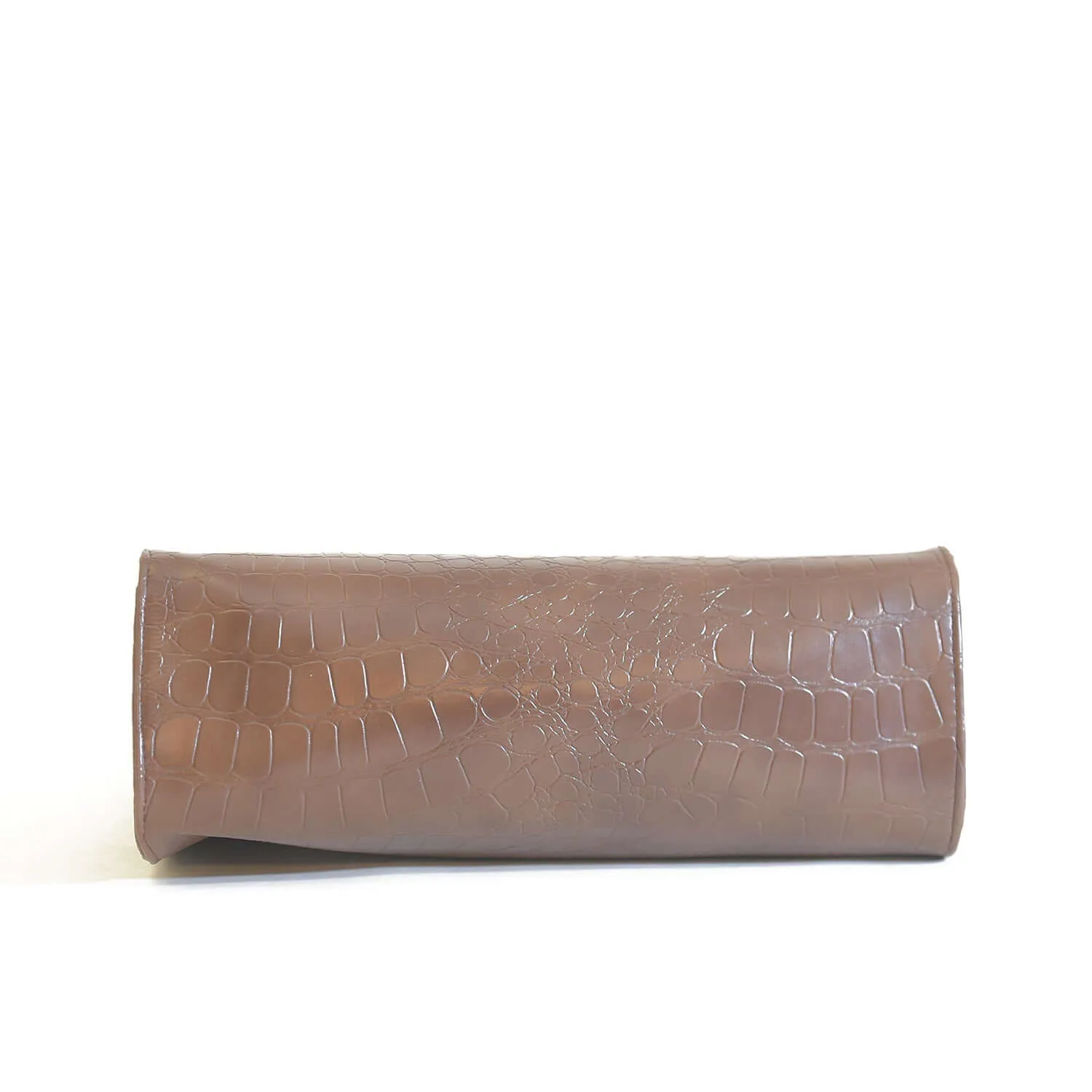 Half Moon Crocodile Brown
