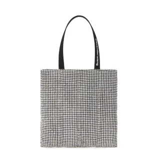Heiress Rhinestone Tote, White