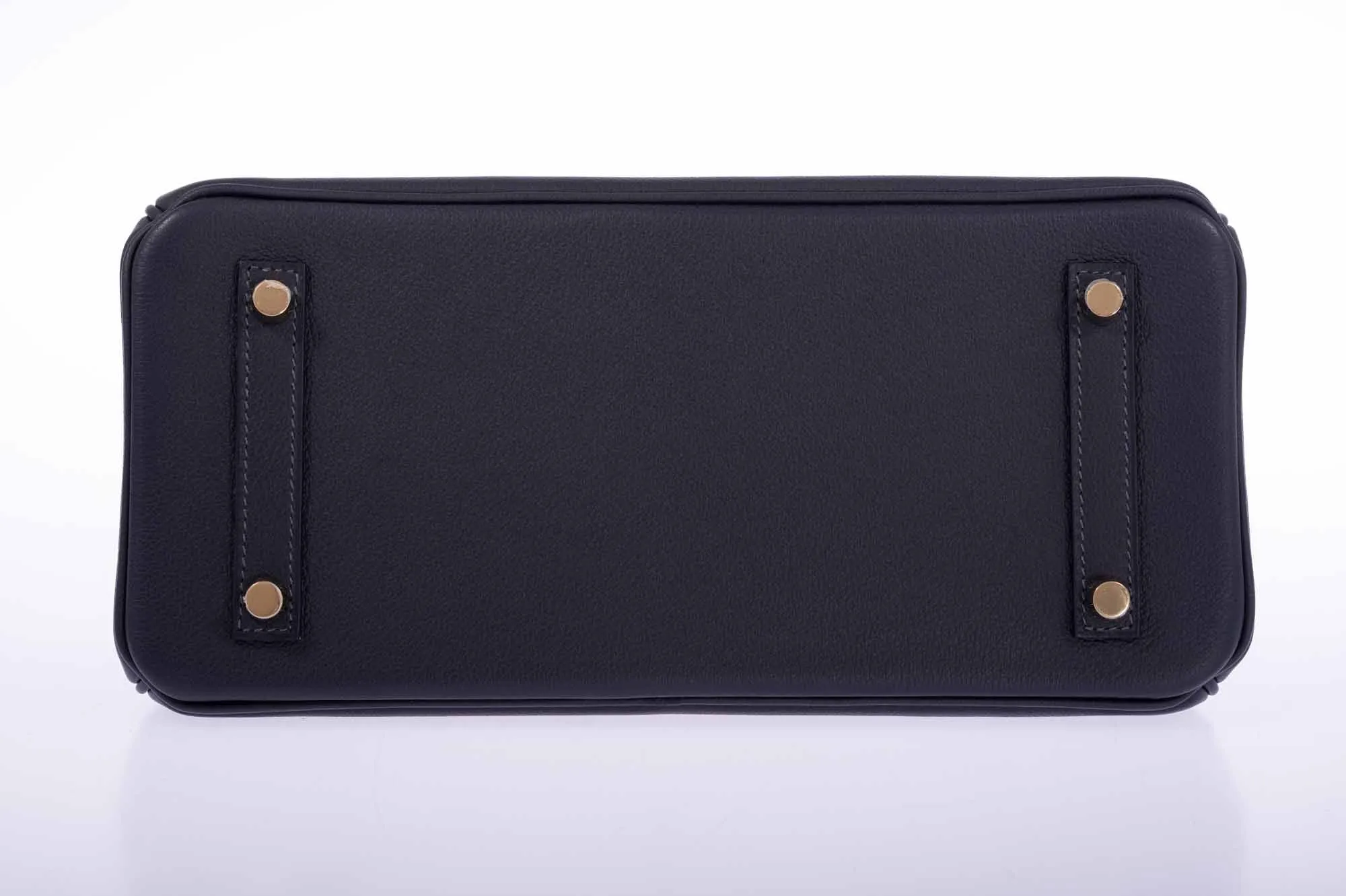 Herms Birkin Shoulder Light 29 in Black Caban Evercolor Gold Hardware
