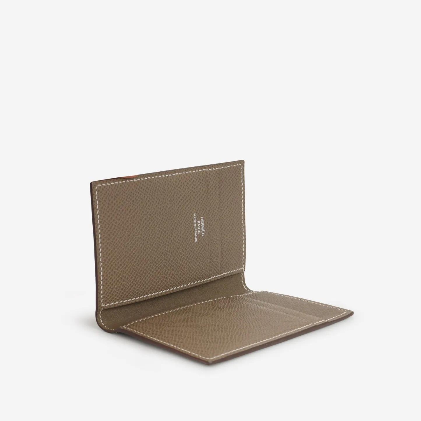 Herms Hermes - MC2 Euclide Card Holder - Etoupe Epsom - Pre-Loved - 2022