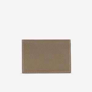 Herms Hermes - MC2 Euclide Card Holder - Etoupe Epsom - Pre-Loved - 2022