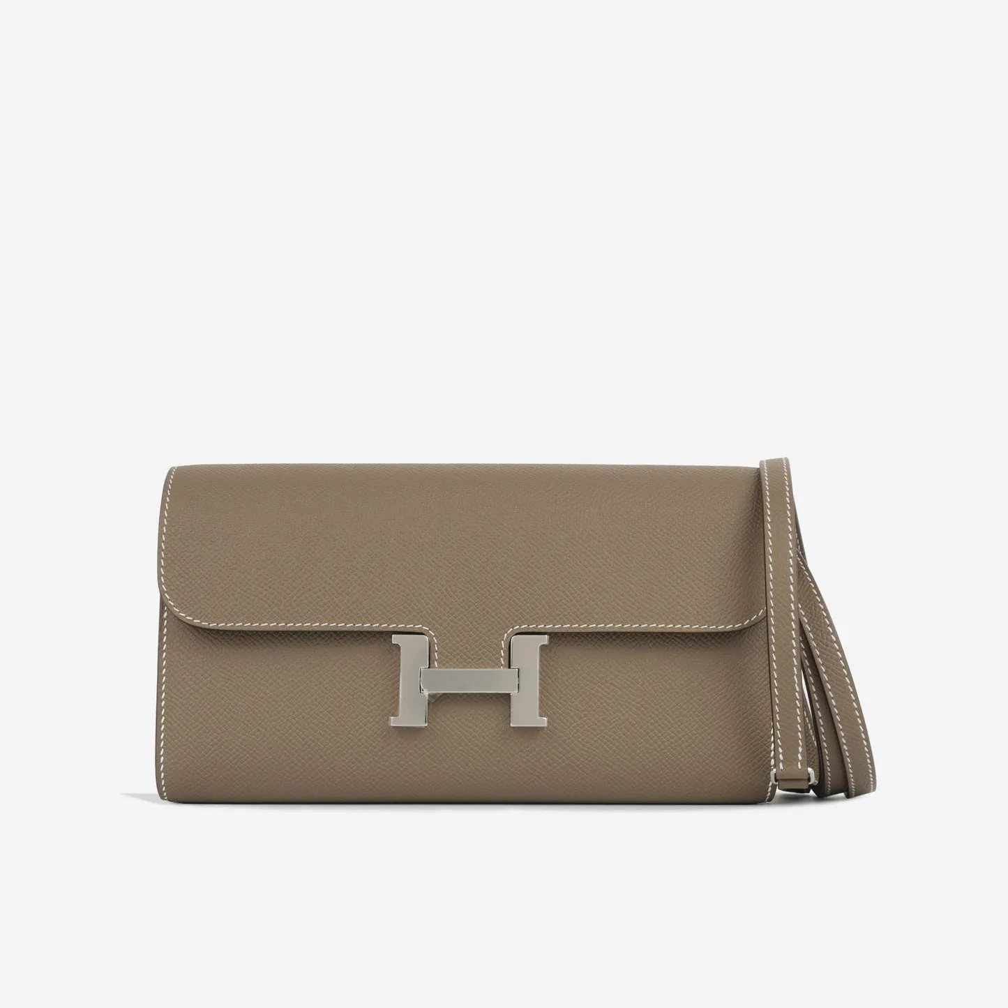 Herms Herms - Constance To Go - Etoupe Epsom PHW - 2024 - Brand New