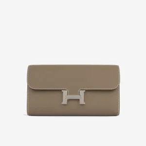 Herms Herms - Constance To Go - Etoupe Epsom PHW - 2024 - Brand New