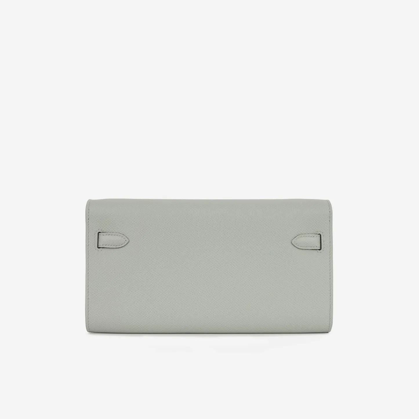 Herms - Kelly To Go Wallet - Bleu Glacier Epsom PHW - 2024 - Brand New