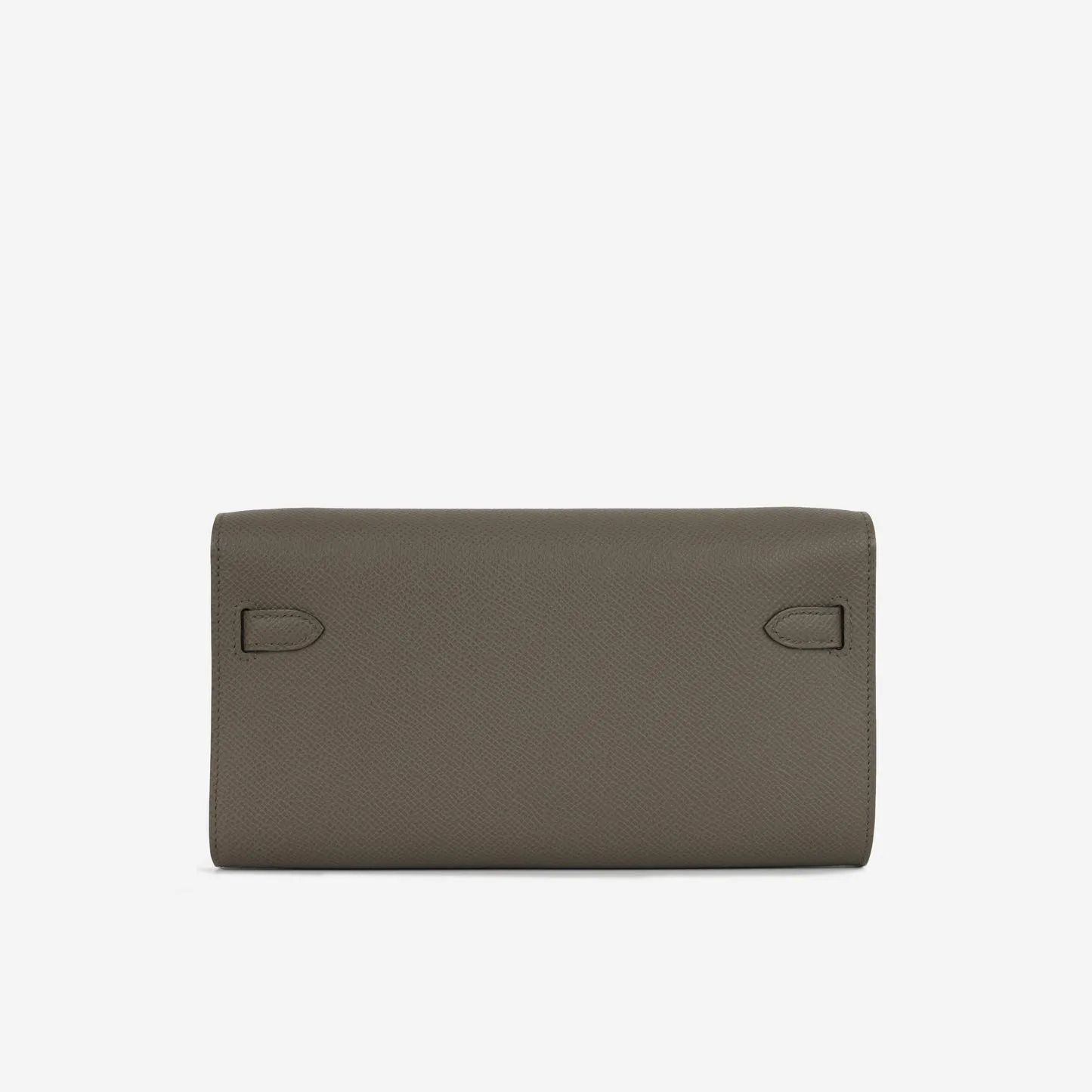 Herms - Kelly To Go Wallet - Gris Etain Epsom GHW - 2025 - Brand New