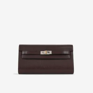 Herms Kelly To Go Wallet - Rouge Sellier