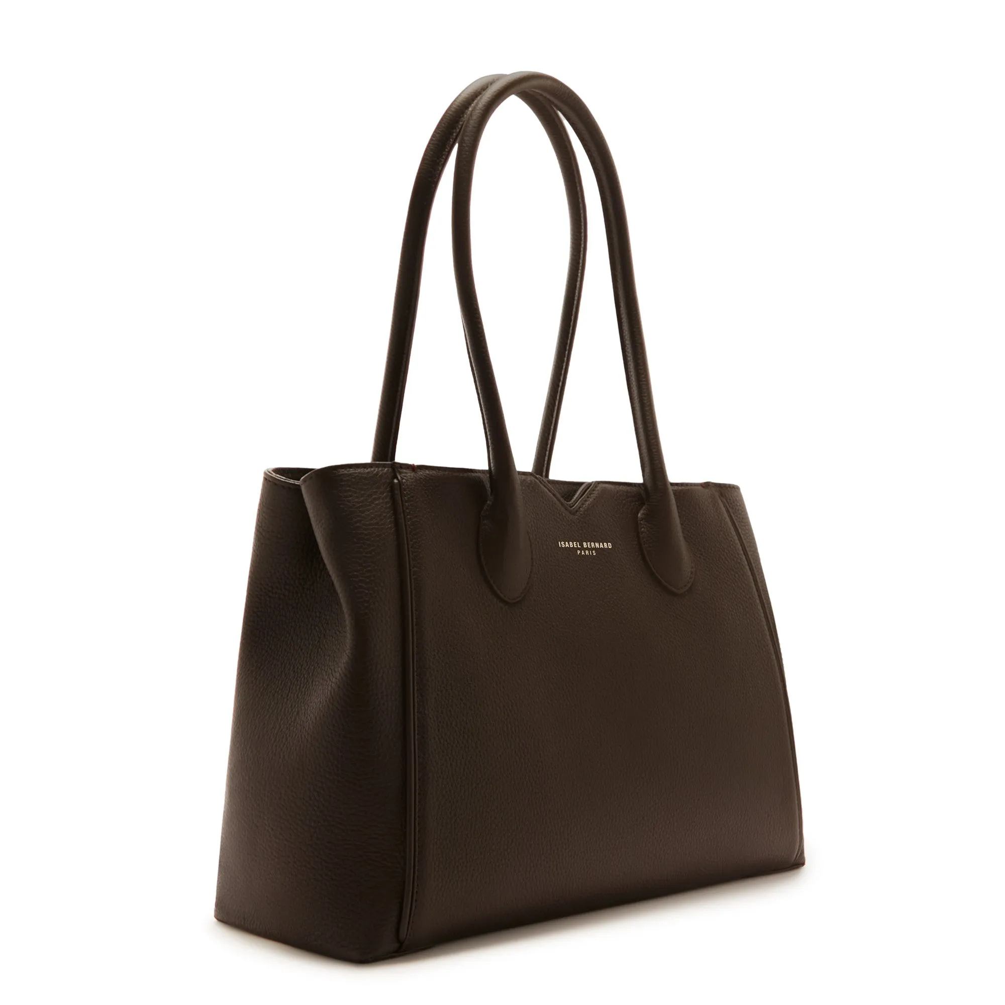 Honor Cloe brown calfskin leather handbag