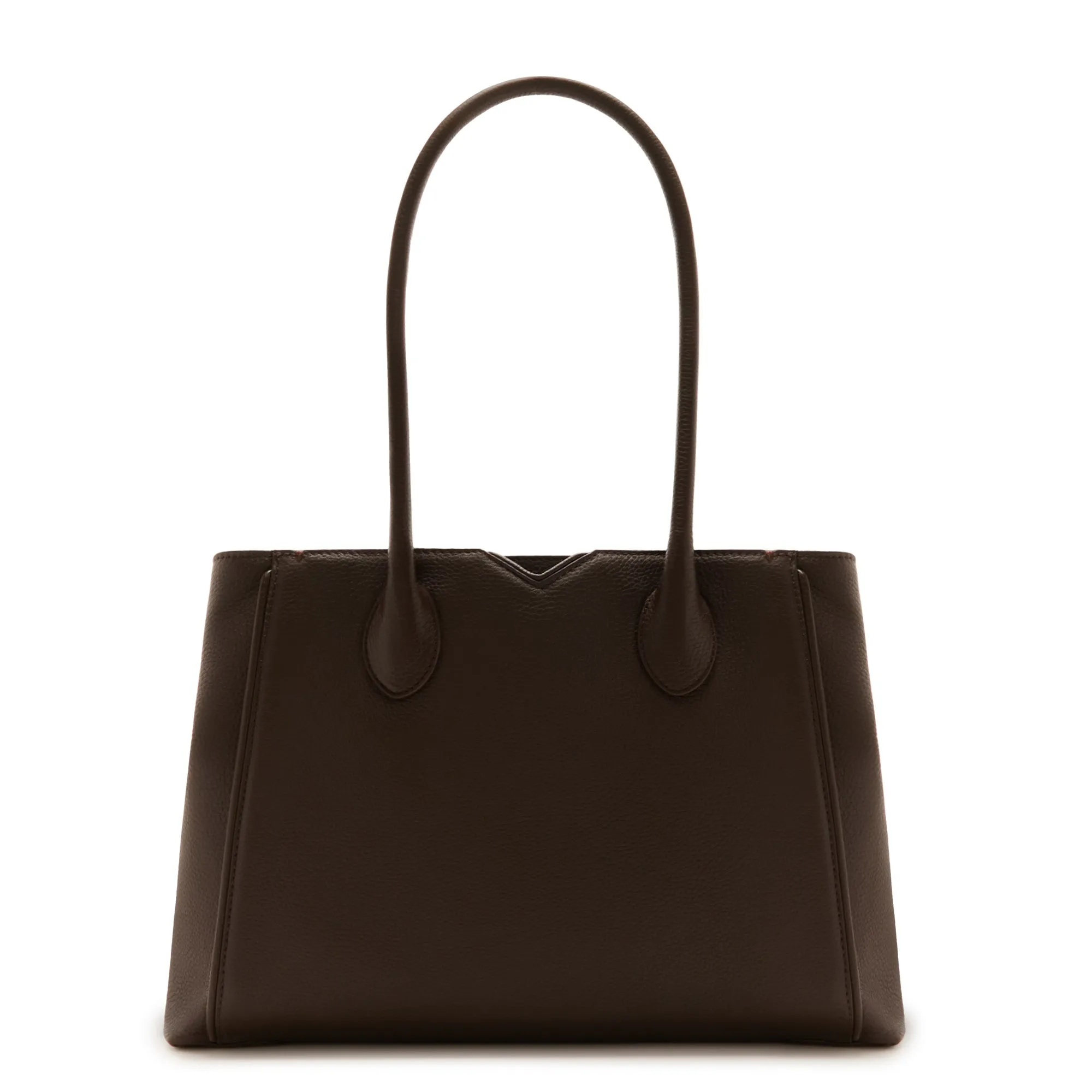 Honor Cloe brown calfskin leather handbag