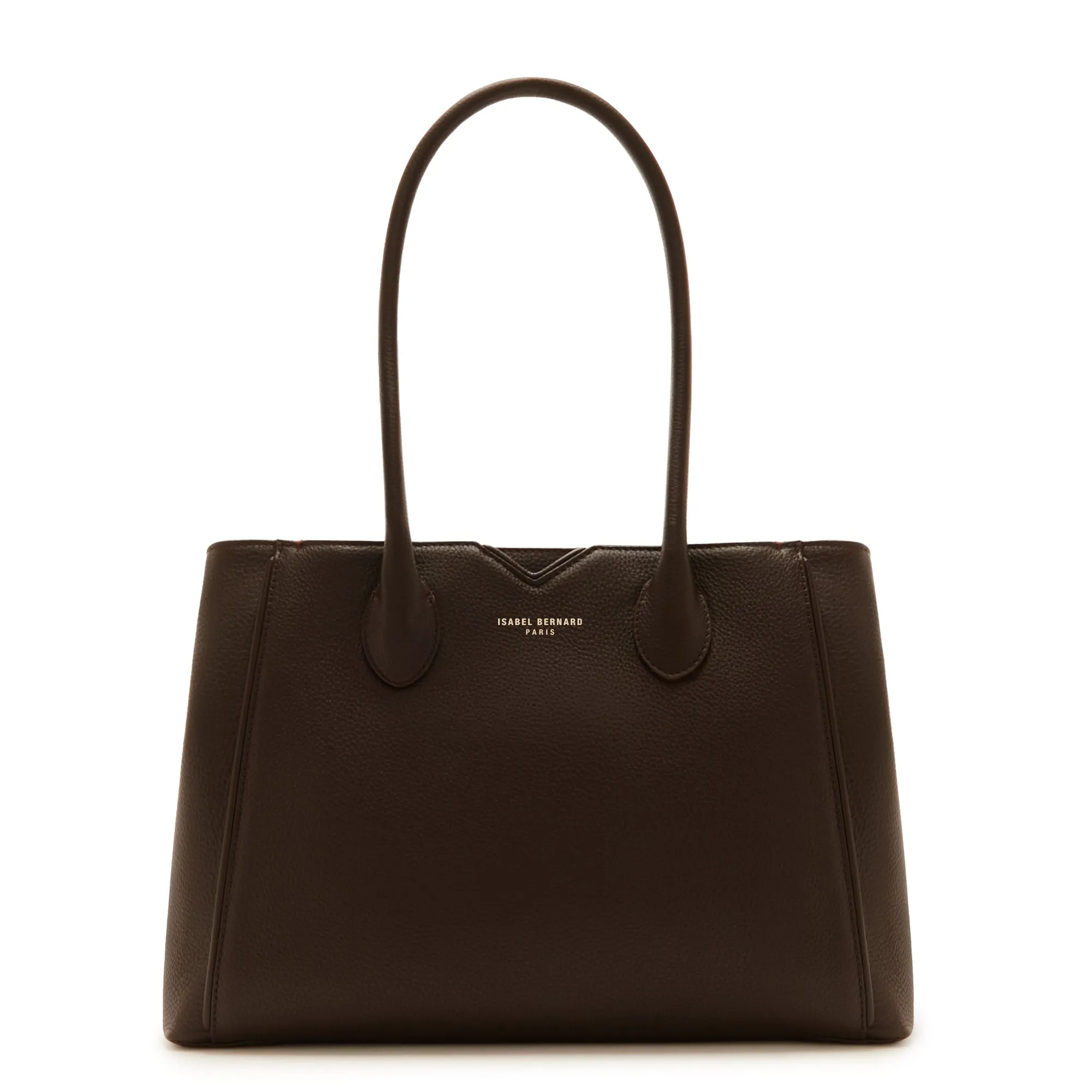 Honor Cloe brown calfskin leather handbag