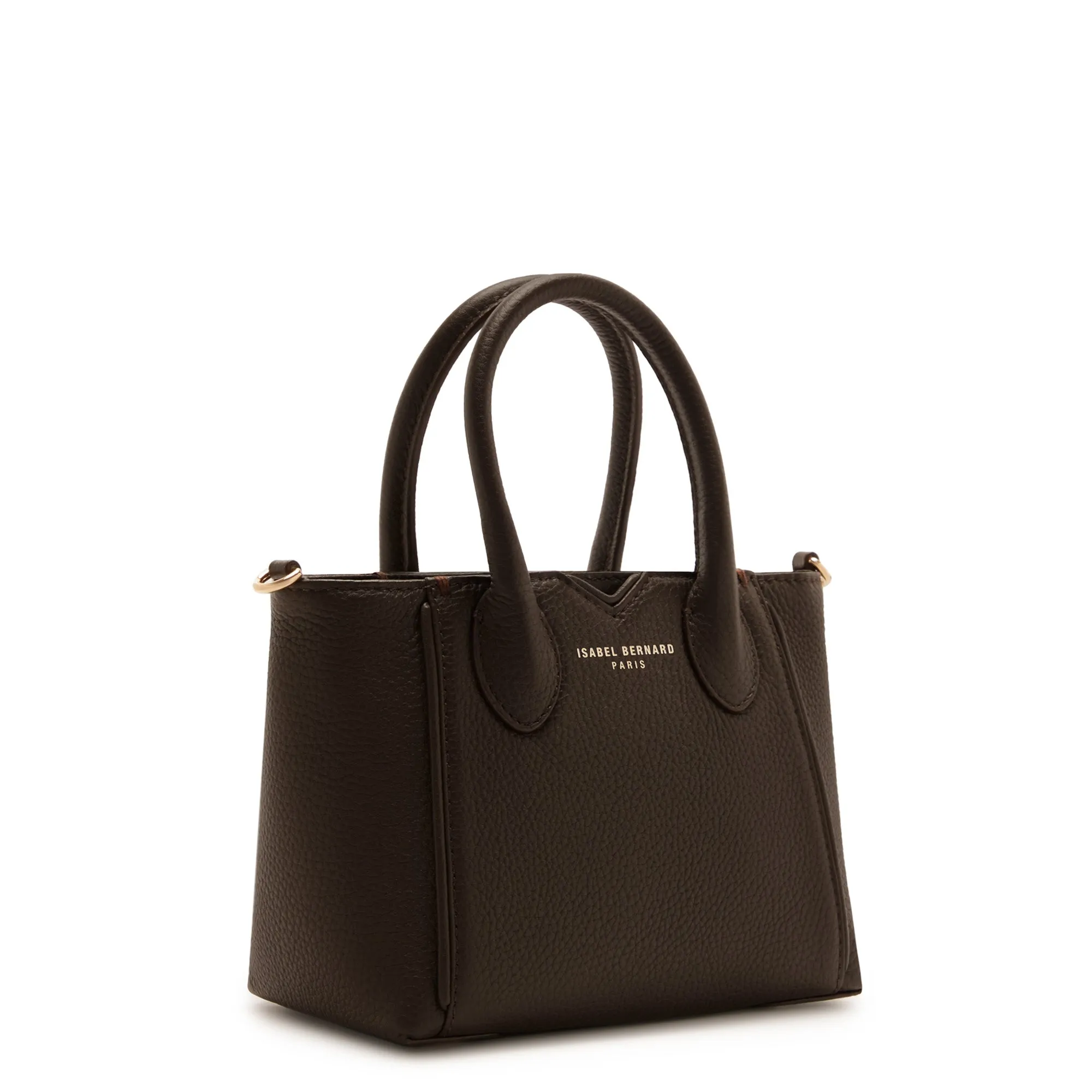 Honor Cloe Mini brown calfskin leather handbag
