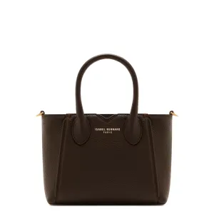 Honor Cloe Mini brown calfskin leather handbag