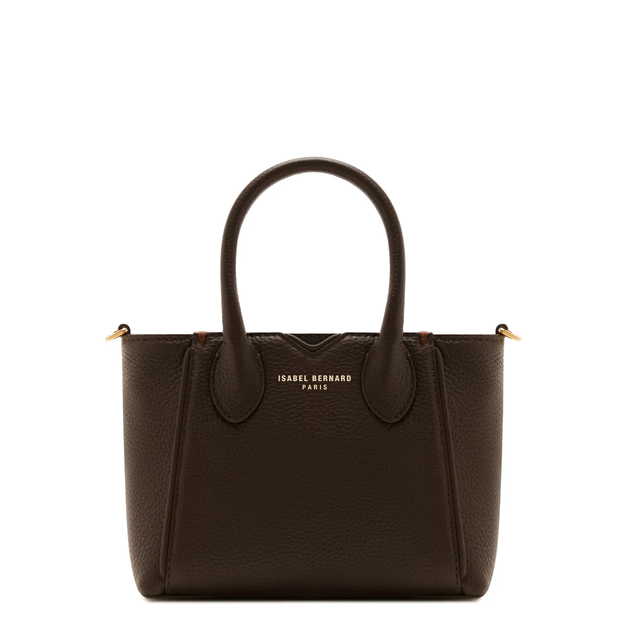 Honor Cloe Mini brown calfskin leather handbag