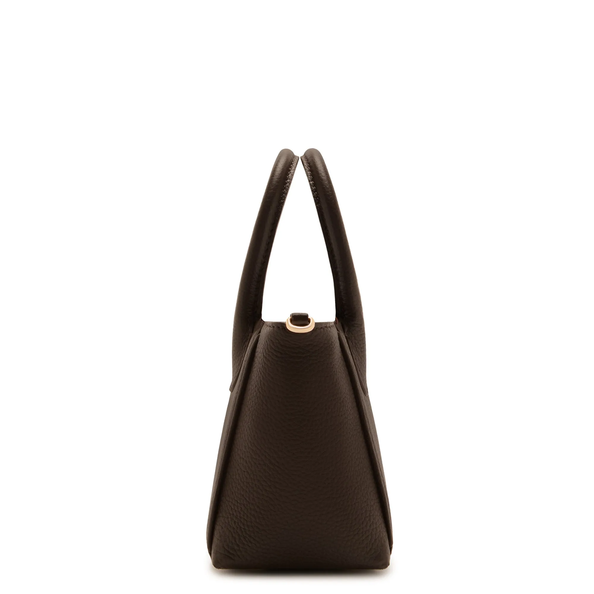 Honor Cloe Mini brown calfskin leather handbag