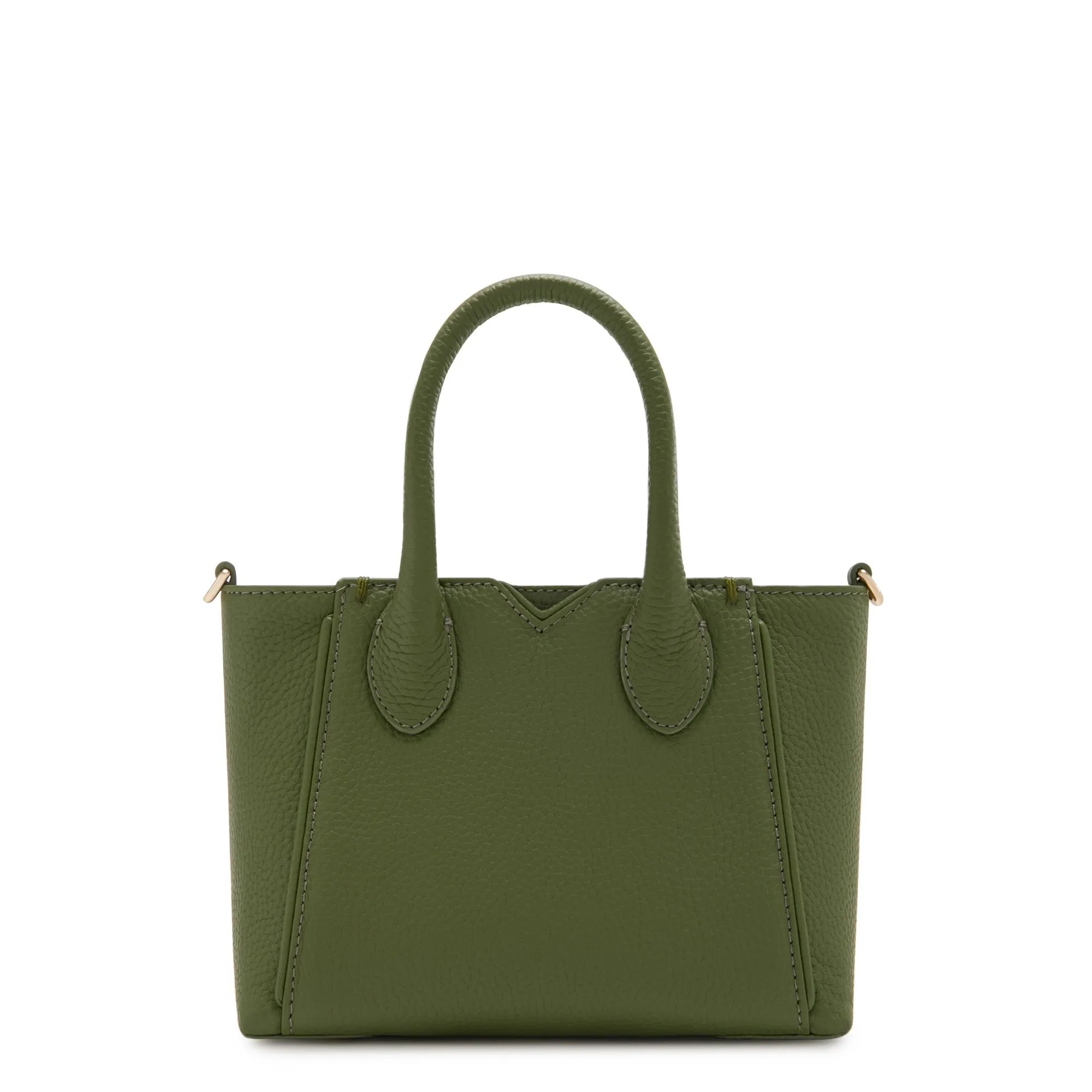 Honor Cloe Mini green calfskin leather handbag