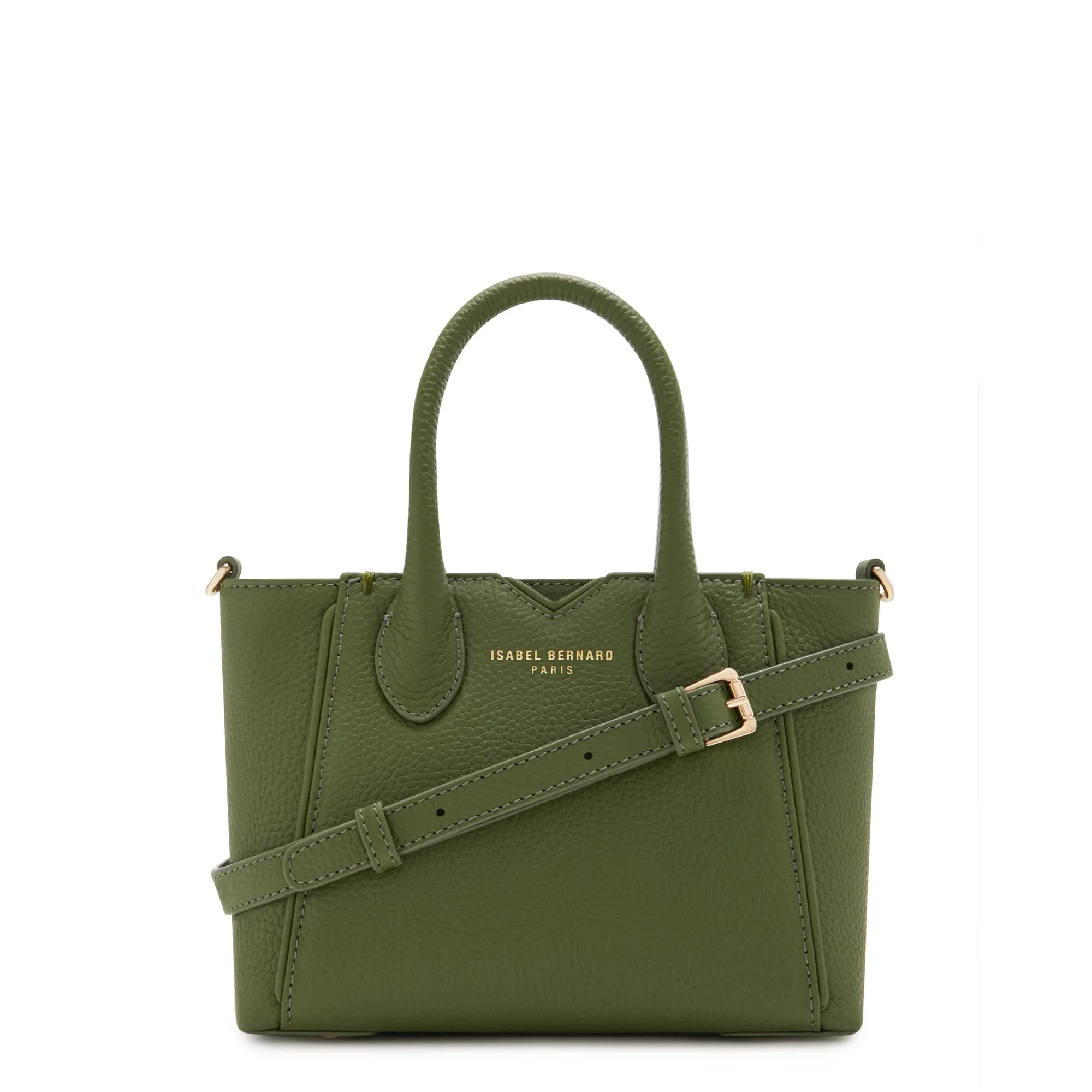 Honor Cloe Mini green calfskin leather handbag