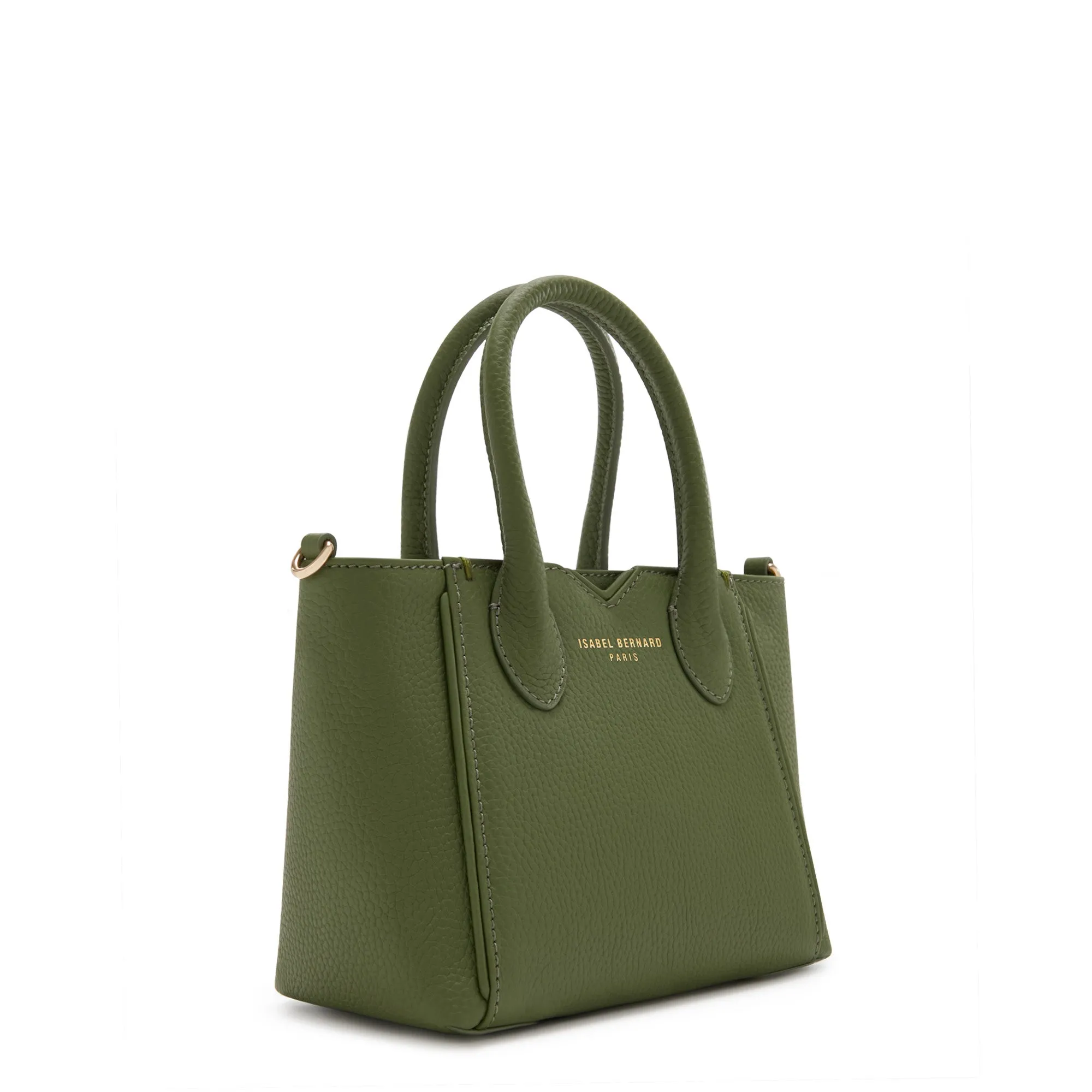 Honor Cloe Mini green calfskin leather handbag
