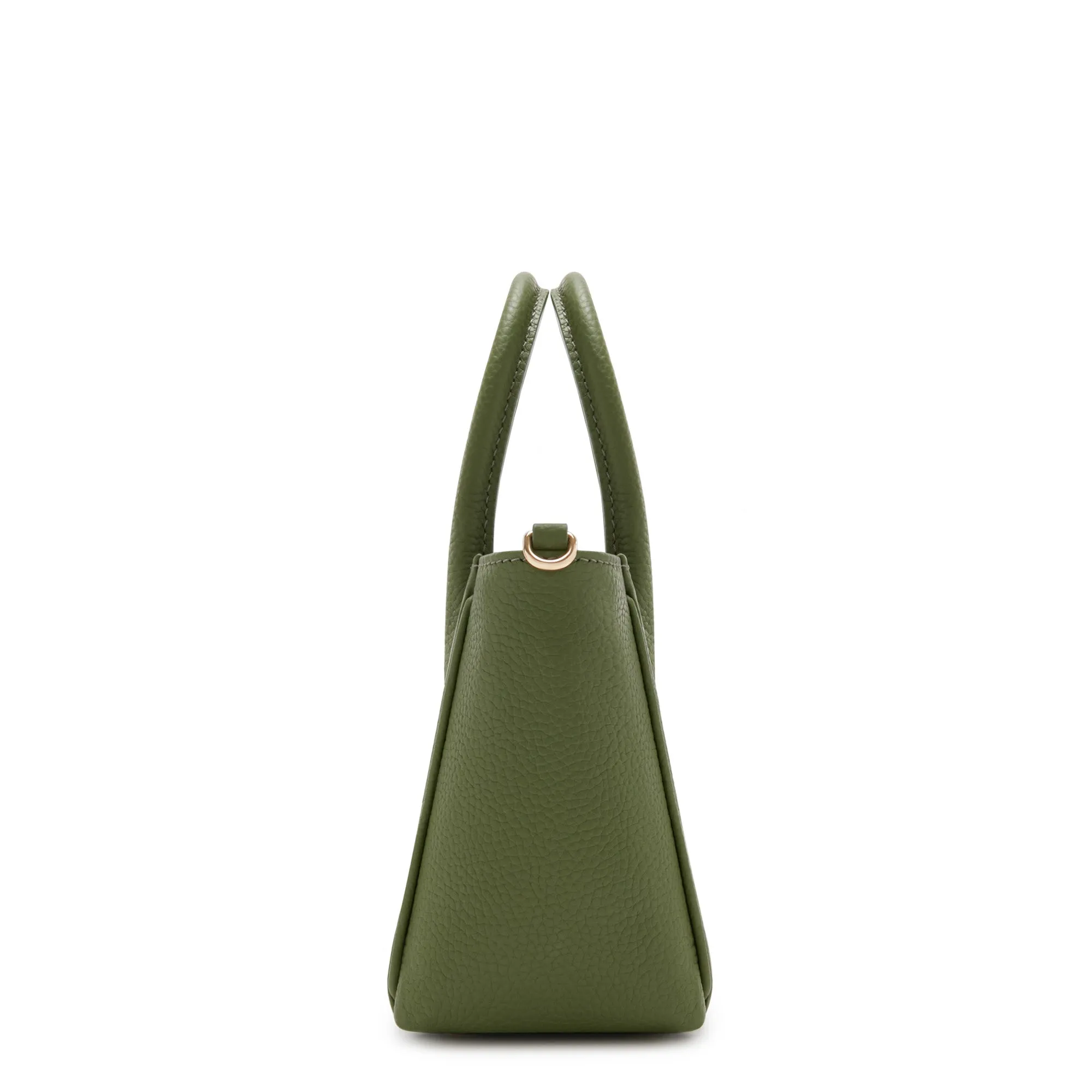 Honor Cloe Mini green calfskin leather handbag
