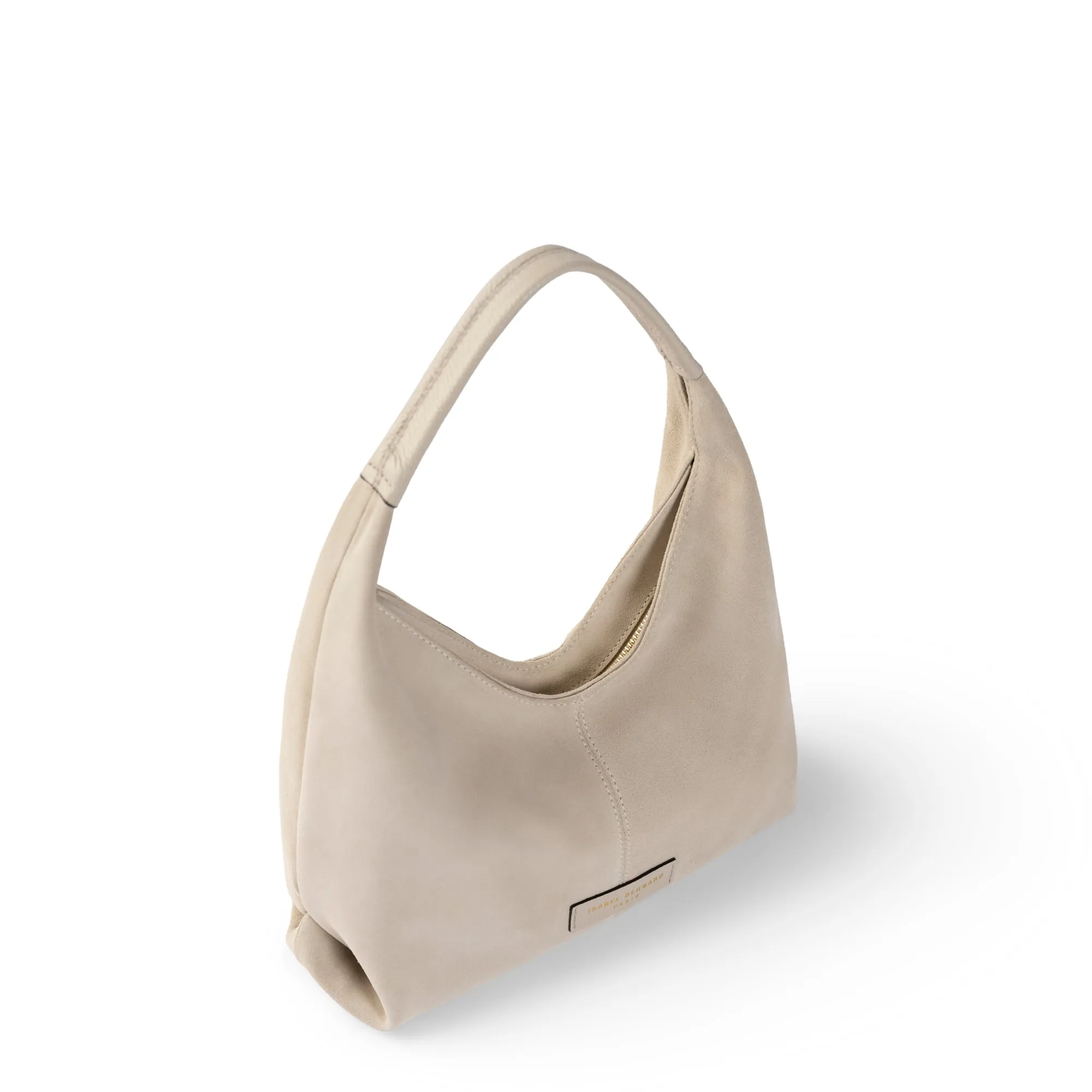 Honor Grace mini cream suede handbag
