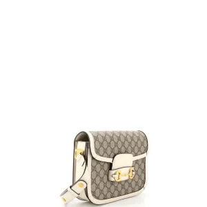 Horsebit 1955 Shoulder Bag GG Coated Canvas Small