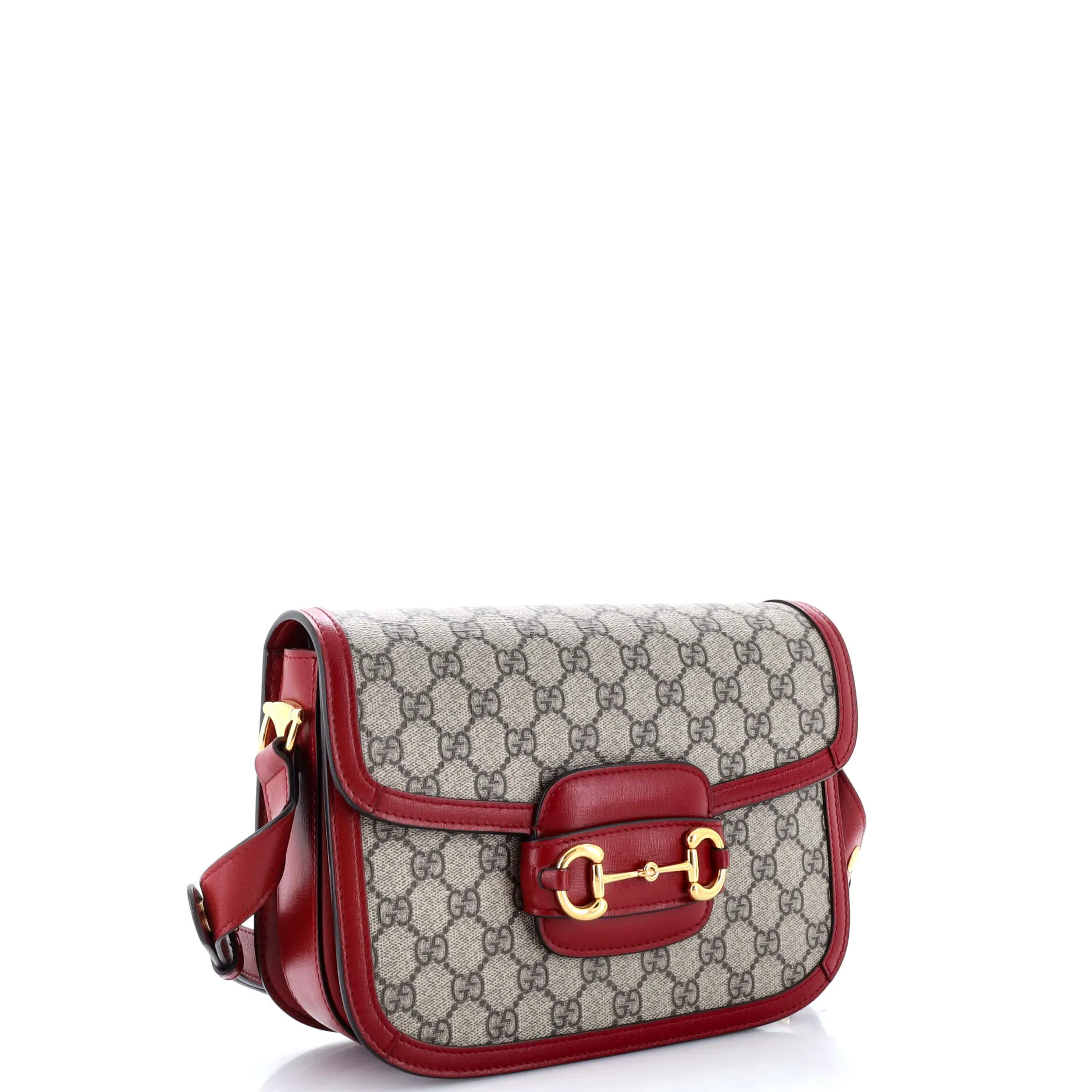 Horsebit 1955 Shoulder Bag GG Coated Canvas Small